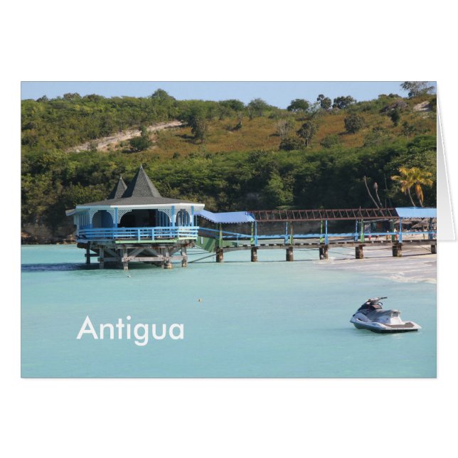 Multipurpose Card, Photography of Antigua (Front Horizontal)