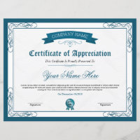 Multipurpose Certificate
