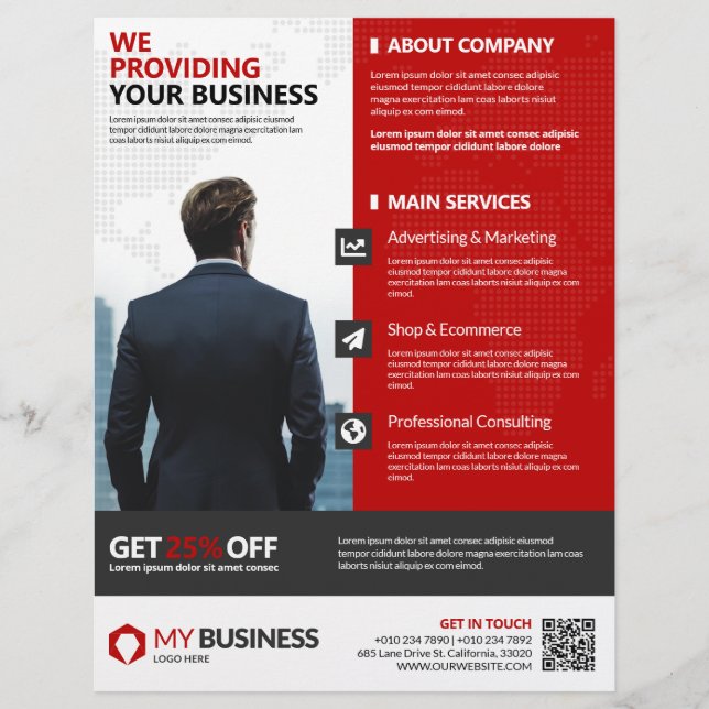 Multipurpose Corporate Business Flyer (Front)