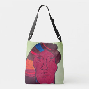 Multiracial Art Crossbody Bag