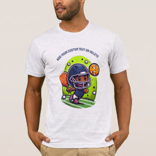 Multisport Pickleballer Playing American Football T-Shirt