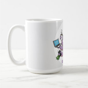 Multitasker – Funny Chaotic Octopus Dark Humor Coffee Mug