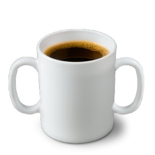 Multitasking Coffee Cup A 2 Handled Cup T-Shirt
