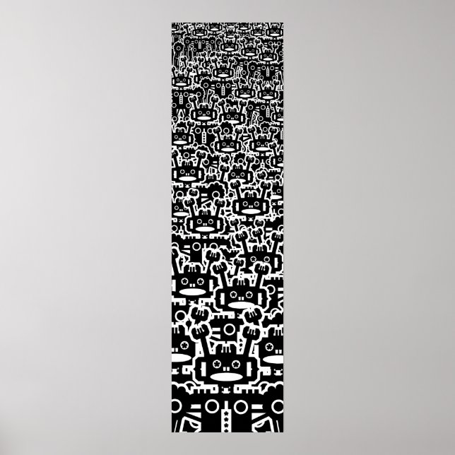 Multitude of Robots Poster (Front)