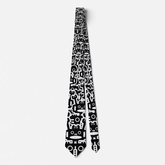 Multitude of Robots Tie (Front)