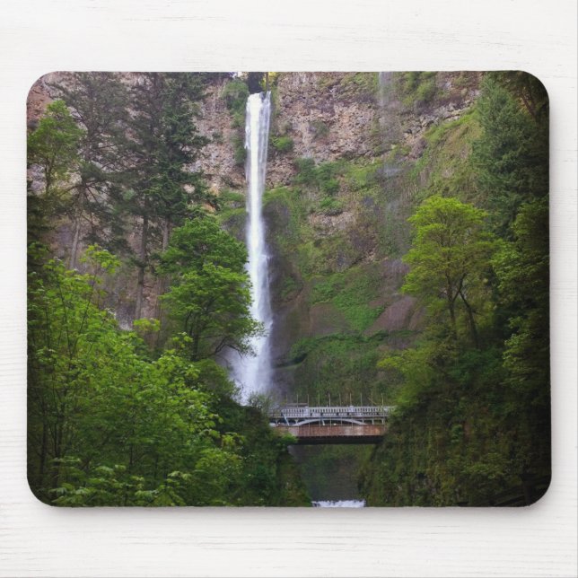 Multnomah Falls Bridge Repair, OR Mouse Mat (Front)