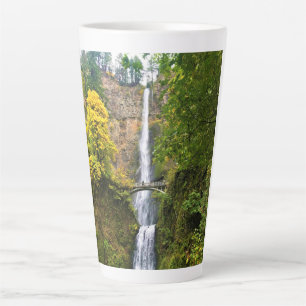Multnomah Falls, Columbia River Gorge, Oregon Latte Mug