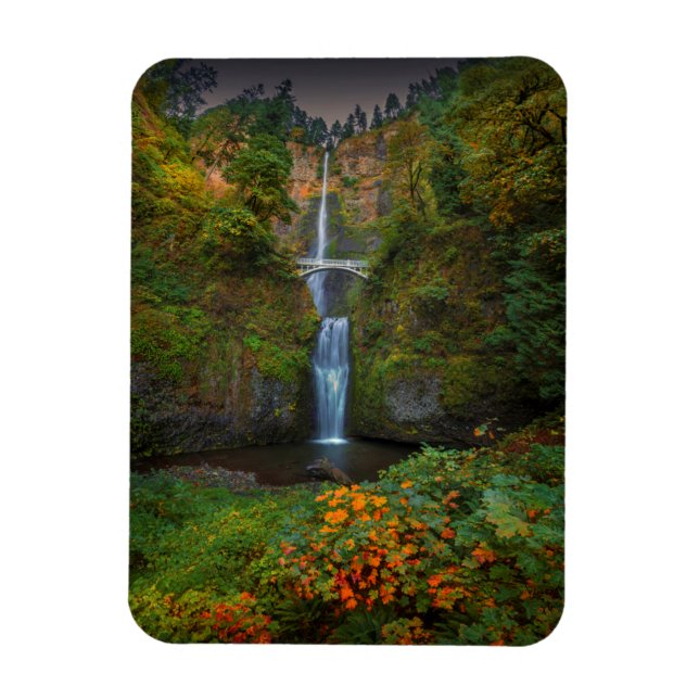 Multnomah Falls | Columbia River Gorge, Oregon Magnet (Vertical)
