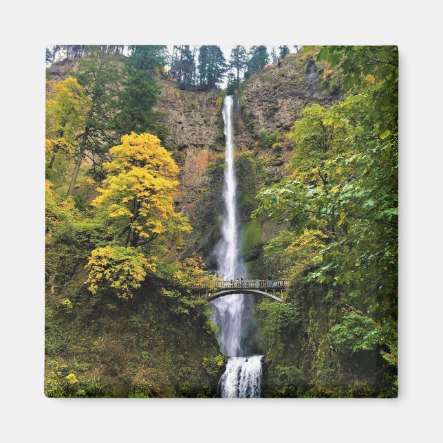 Multnomah Falls, Columbia River Gorge, Oregon Magnet (Front)