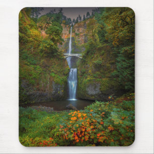 Multnomah Falls   Columbia River Gorge, Oregon Mouse Mat