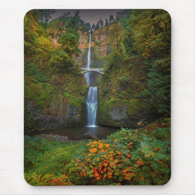 Multnomah Falls | Columbia River Gorge, Oregon Mouse Mat (Front)