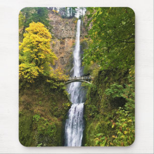 Multnomah Falls, Columbia River Gorge, Oregon Mouse Mat