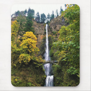 Multnomah Falls, Columbia River Gorge, Oregon Mouse Mat