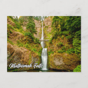 Multnomah Falls, Columbia River Gorge, Oregon Postcard