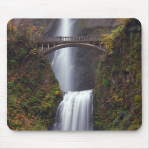 Multnomah Falls in late Autumn Mouse Mat