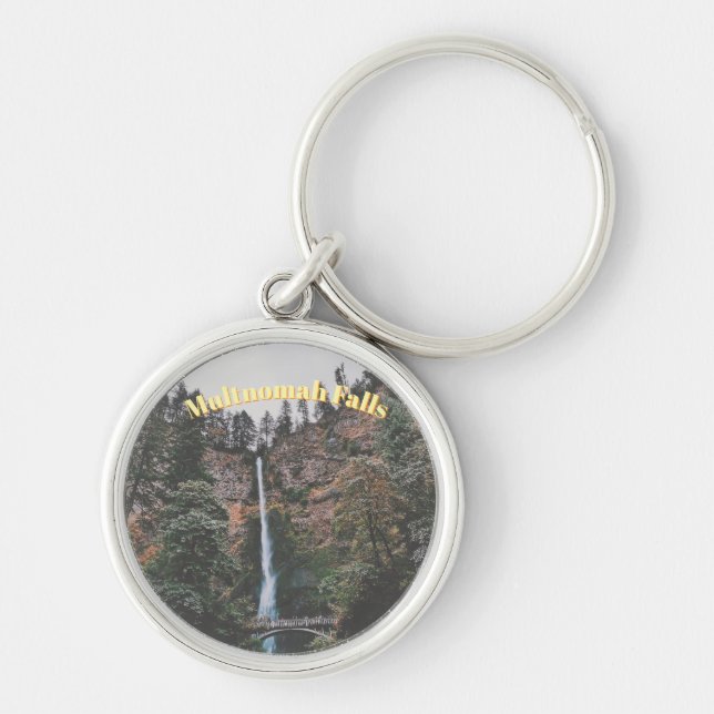 Multnomah Falls Key Ring (Front)
