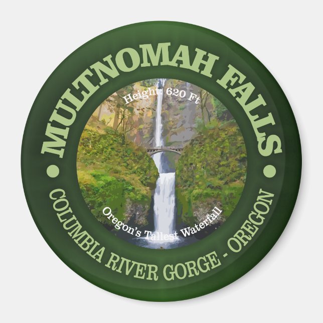 Multnomah Falls Magnet (Front)