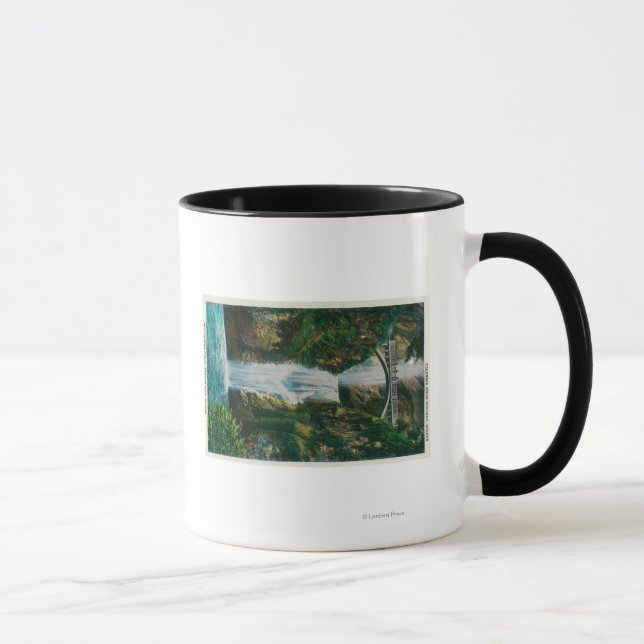 Multnomah Falls on Columbia River Mug (Right)