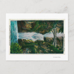 Multnomah Falls on Columbia River Postcard