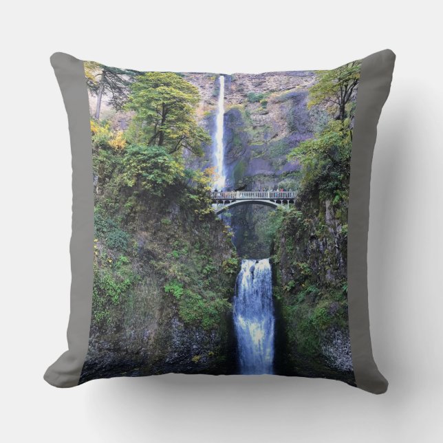 Multnomah Falls, OR Cushion (Front)
