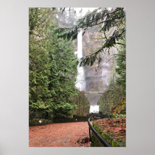 Multnomah Falls, OR Poster