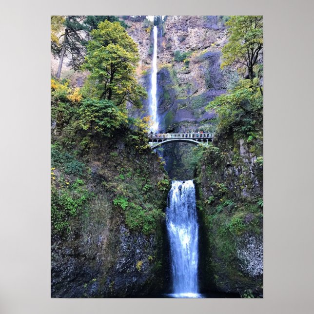 Multnomah Falls, OR Poster (Front)