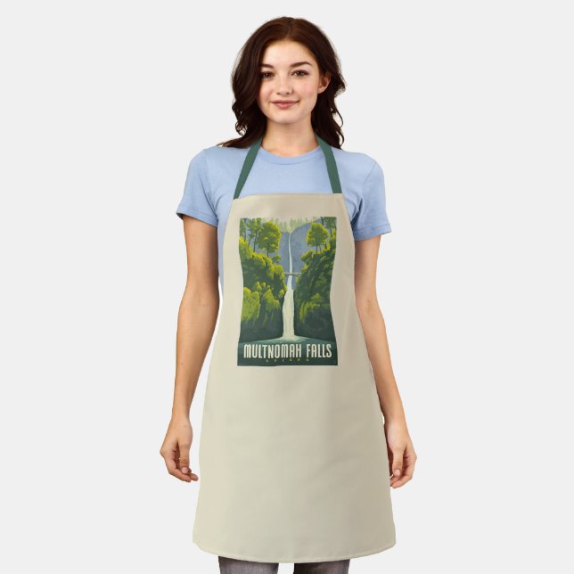 Multnomah Falls | Oregon Apron (Worn)