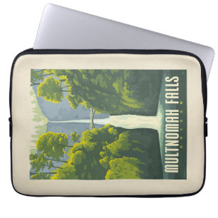 Multnomah Falls   Oregon Laptop Sleeve