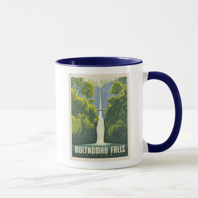 Multnomah Falls | Oregon Mug (Right)