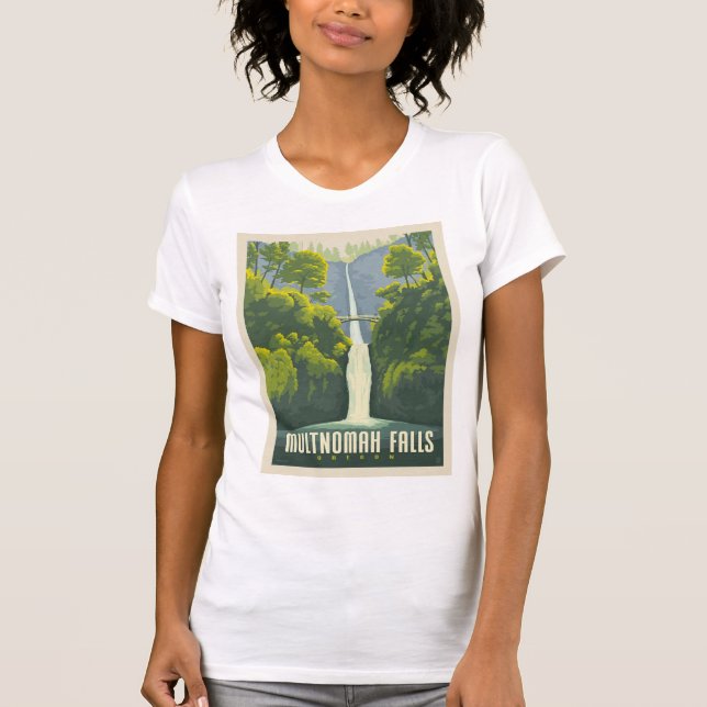 Multnomah Falls | Oregon T-Shirt (Front)