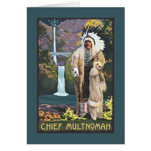 Multnomah Falls, OregonChief Multnomah (Front)