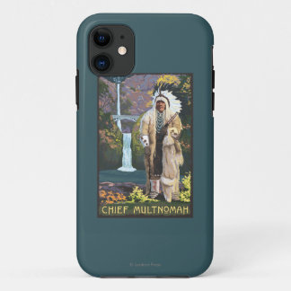 Multnomah Falls, OregonChief Multnomah iPhone 11 Case