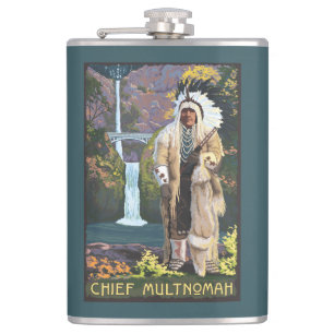 Multnomah Falls, OregonChief Multnomah Hip Flask