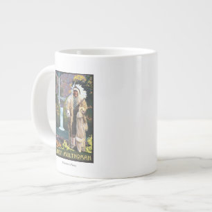 Multnomah Falls, OregonChief Multnomah Large Coffee Mug