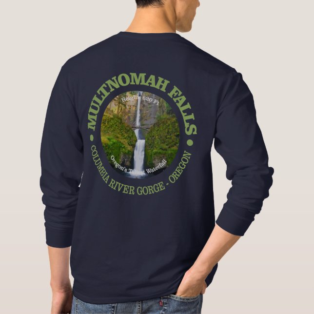Multnomah Falls T-Shirt (Back)