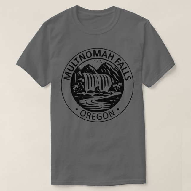 Multnomah Falls T-Shirt (Design Front)