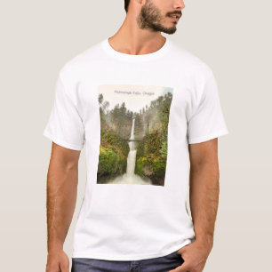 Multnomah Falls T Shirt Oregon Waterfall
