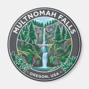 Multnomah Falls USA Magnet
