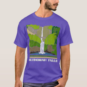 Multnomah Falls Vintage Souvenir T-Shirt