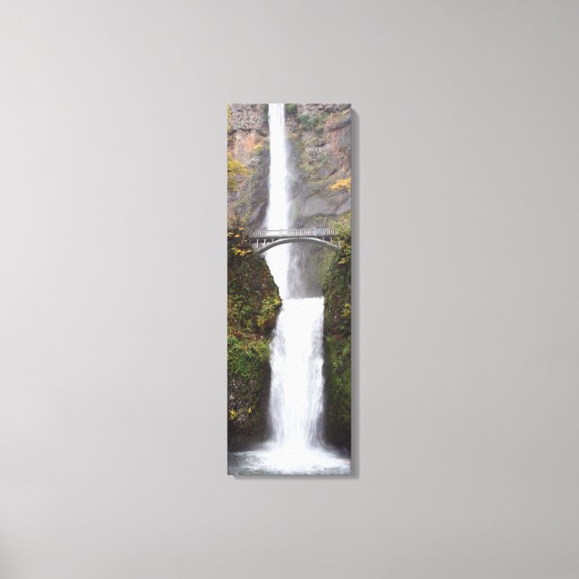 Multnomah waterfall Oregon  Single Canvas Print (Front)