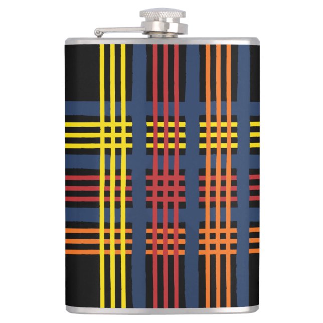 Multycolor Abstract Flask (Front)