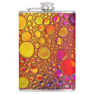Multycolor Abstract Flask