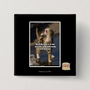 Mum! 15 Cm Square Badge