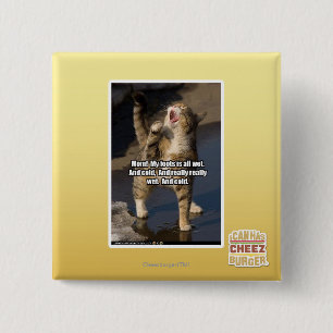 Mum! 15 Cm Square Badge