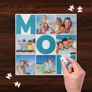 Mum 6 Photo Collage Jigsaw Puzzle