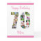Mum 70th Birthday Number 70 Photo Collage
