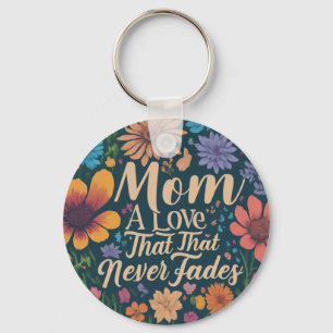 Mum: A Love That Never Fades Key Ring