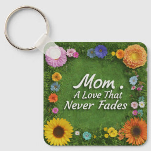 Mum: A Love That Never Fades Key Ring