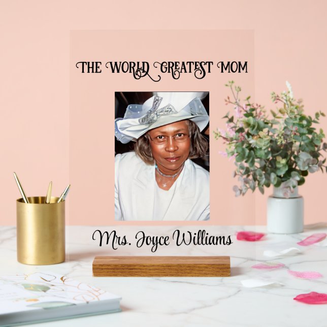 Mum Acrylic Sign (Wedding)