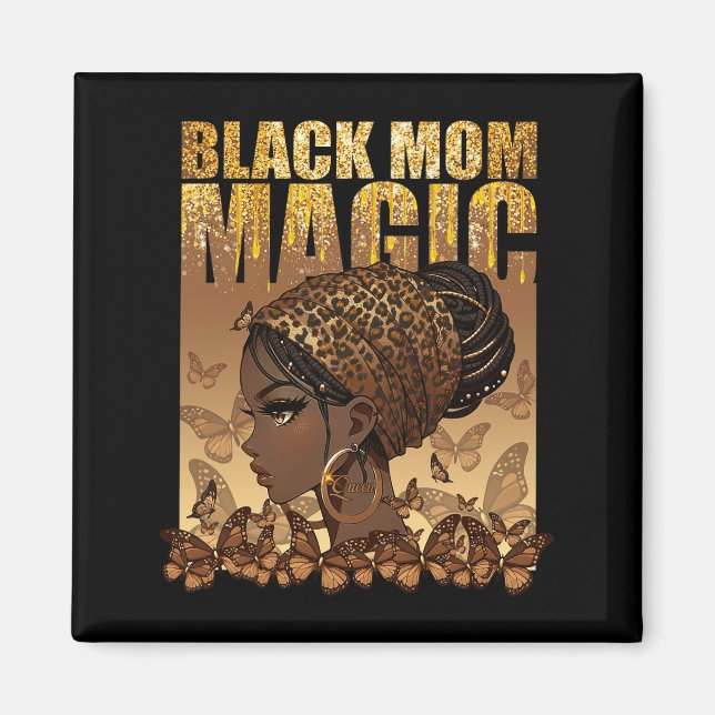 Mum African American Afro Women Mama Mothers Day 2 Magnet (Front)